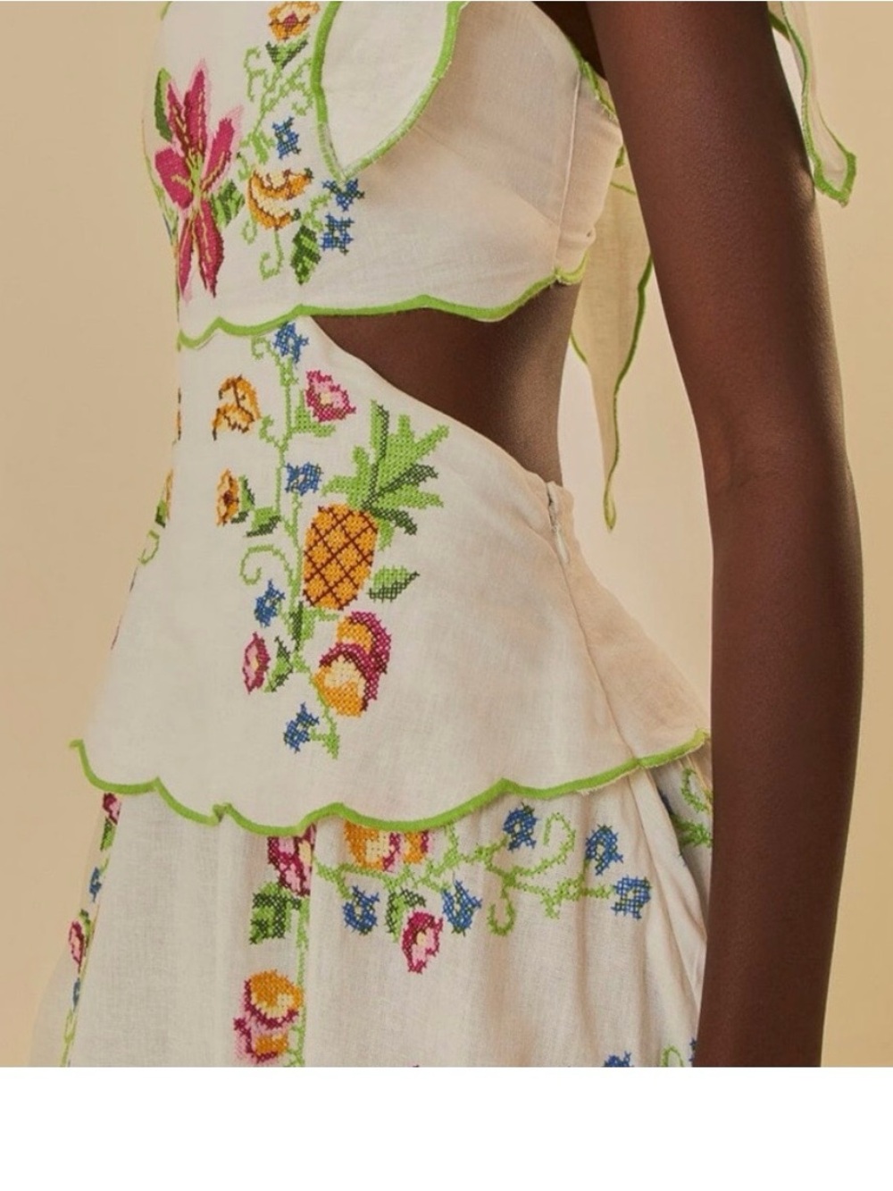 Farm Rio Tropical Romance Dress - Picture 3 of 5